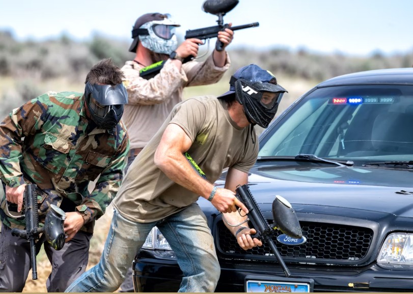 Paintball Package for FOUR from Sheridan Tactical