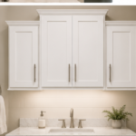 Brand-New White Shaker Upper Cabinet Set
