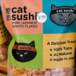 7 Ounce Bag of Cat Sushi, Dried Bonito Tuna Treats for Cats
