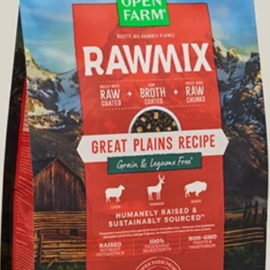 22# Bag of Open Farm, Raw Mix Great Plains Dog Food