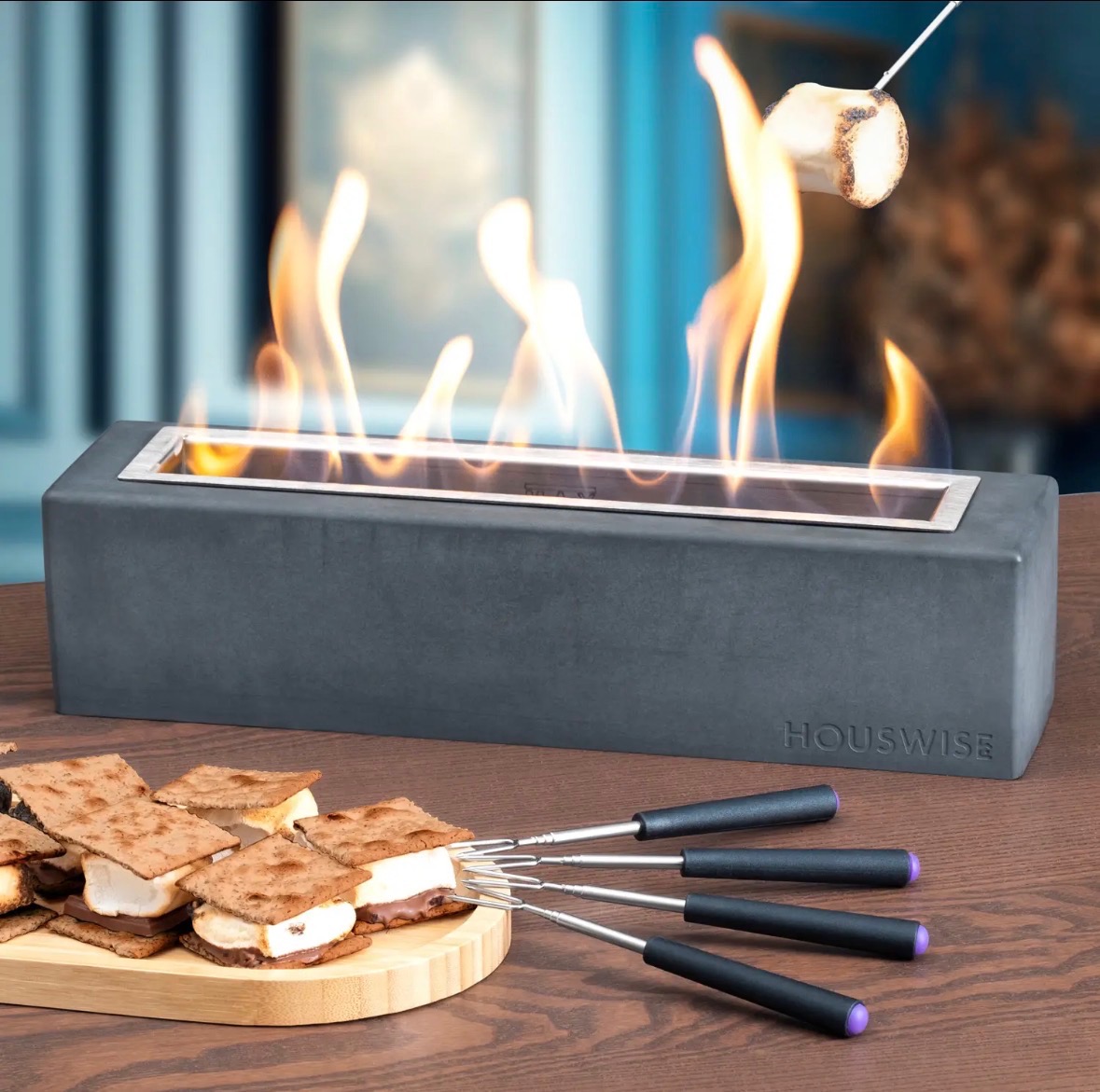Housewise Portable Tabletop Firepit from Epoch