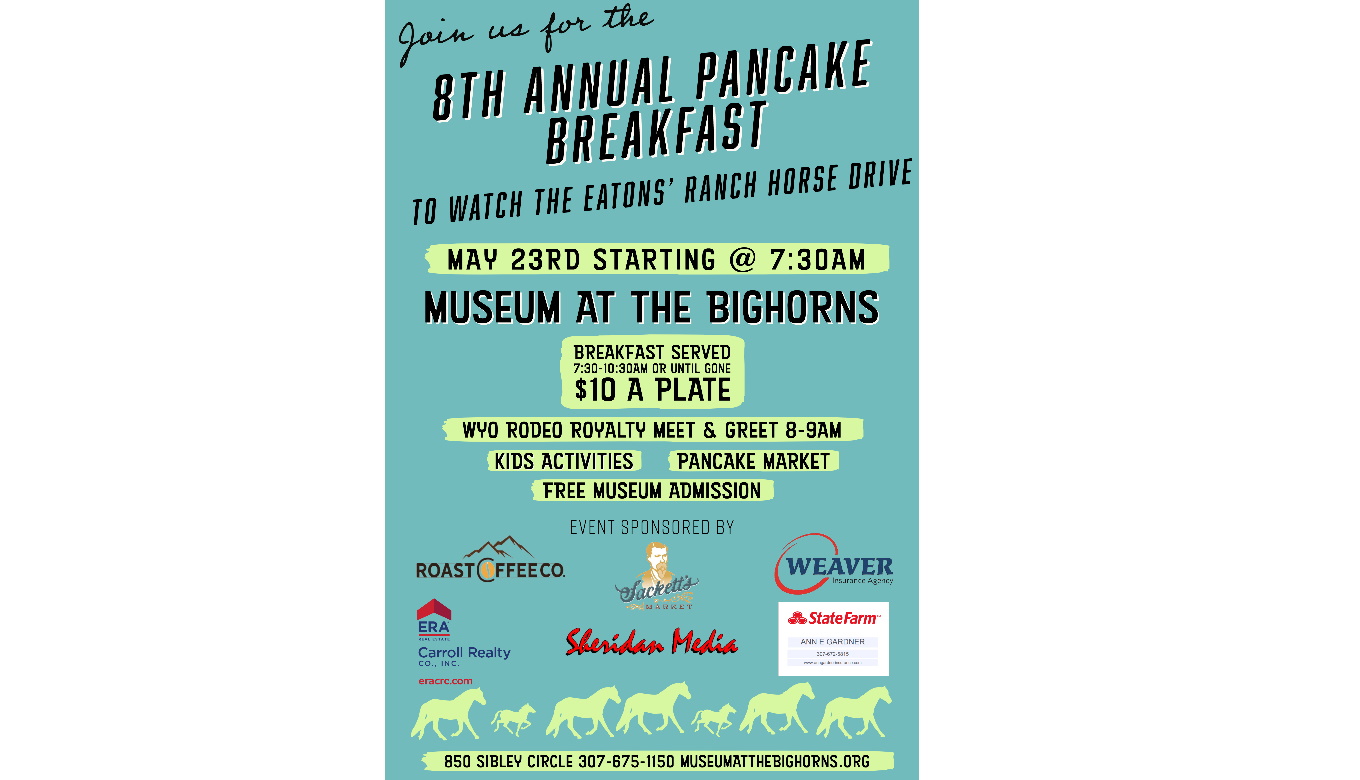 8th Annual Pancake Breakfast happening Sunday, May 23 – Sheridan Media