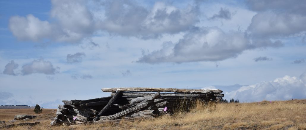 ruins near Bald Mt.