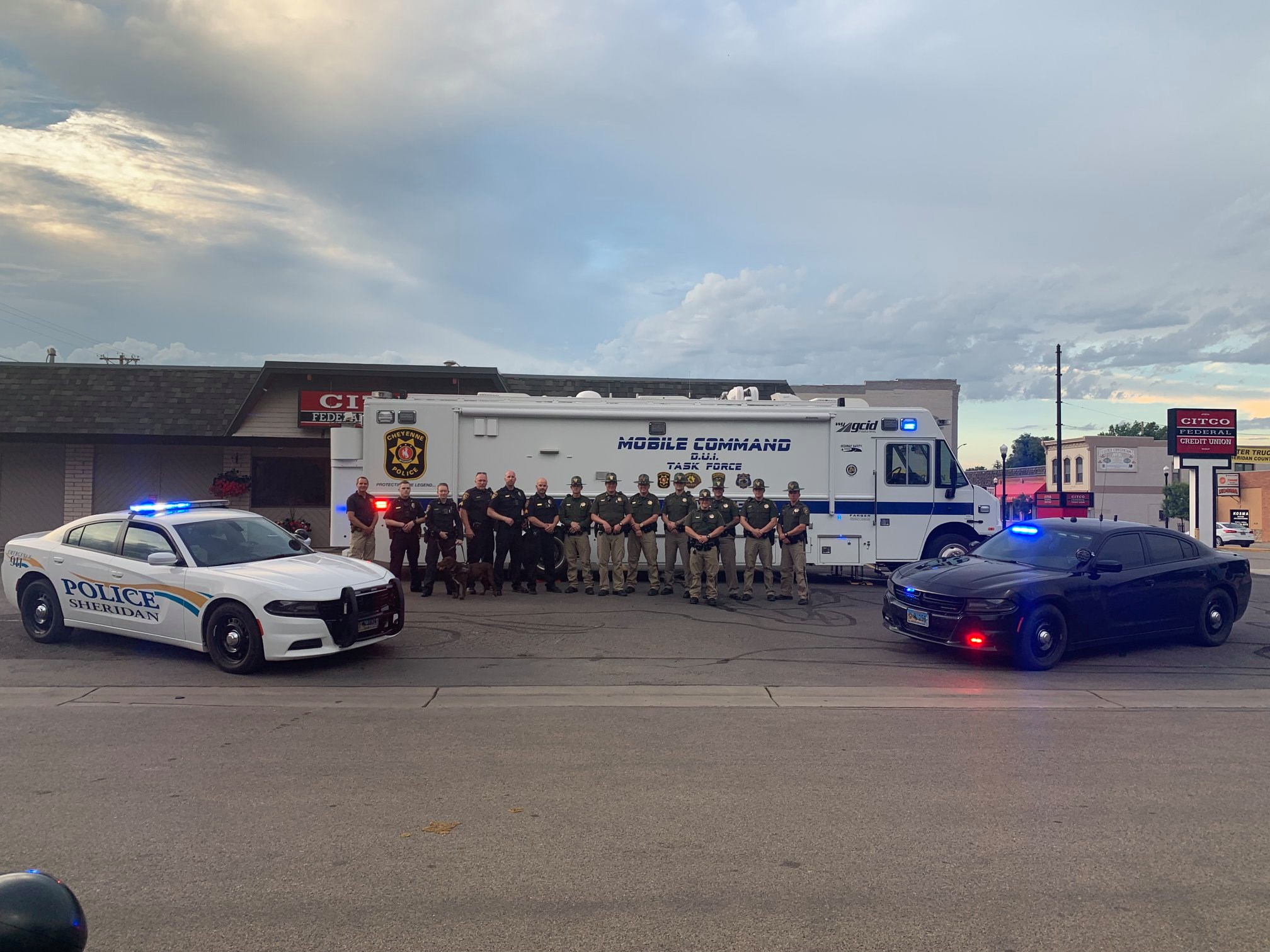 Cheyenne Police Department DUI Van Sheridan Media