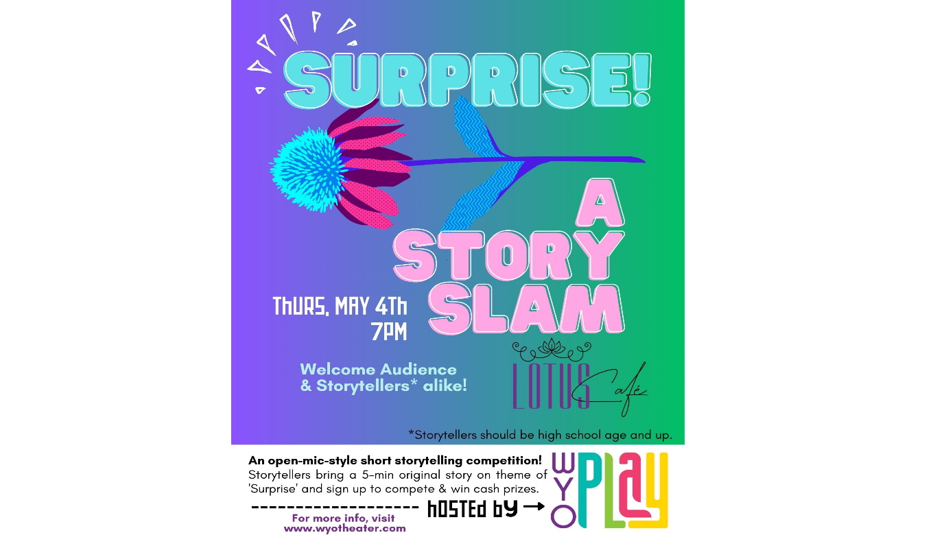 WYO PLAY will host a Story Slam Sheridan Media
