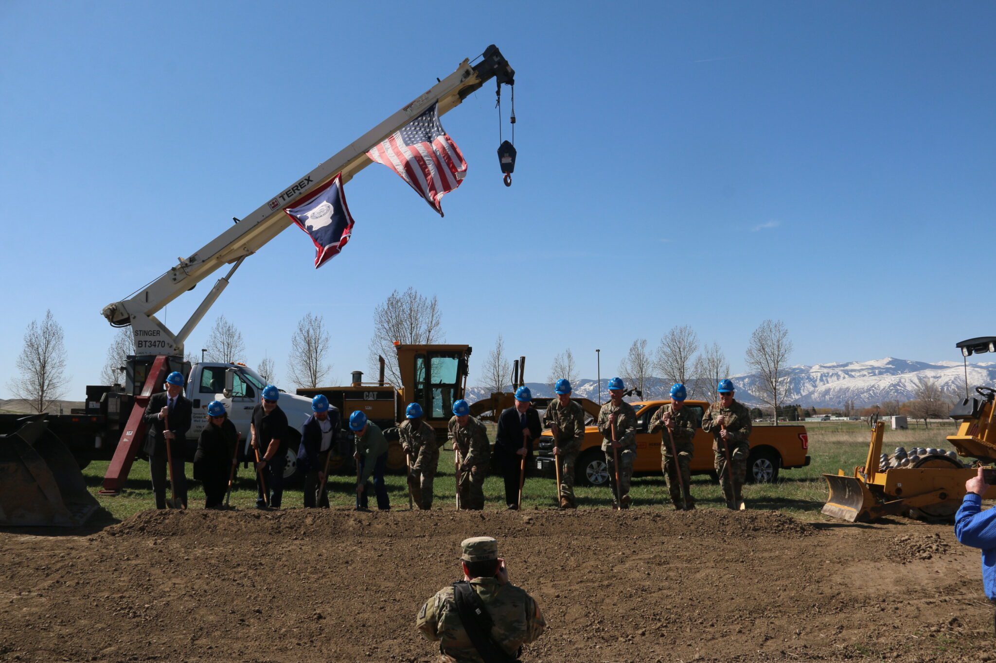 WY Army National Guard Breaks Ground On Sheridan Vehicle Maintenance ...