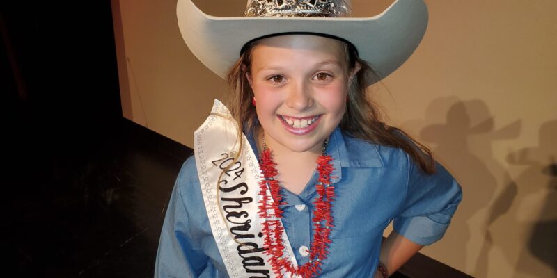 London Mefford – 2024 Sheridan WYO Rodeo Little Miss