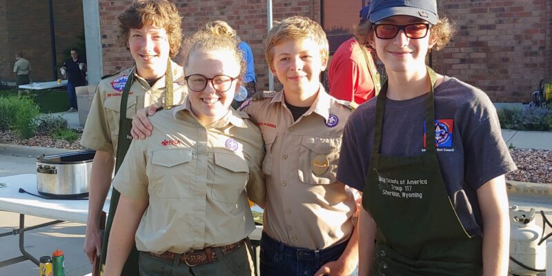 <strong>Local Scouts Work but Have Fun During Pancake Breakfast</strong>