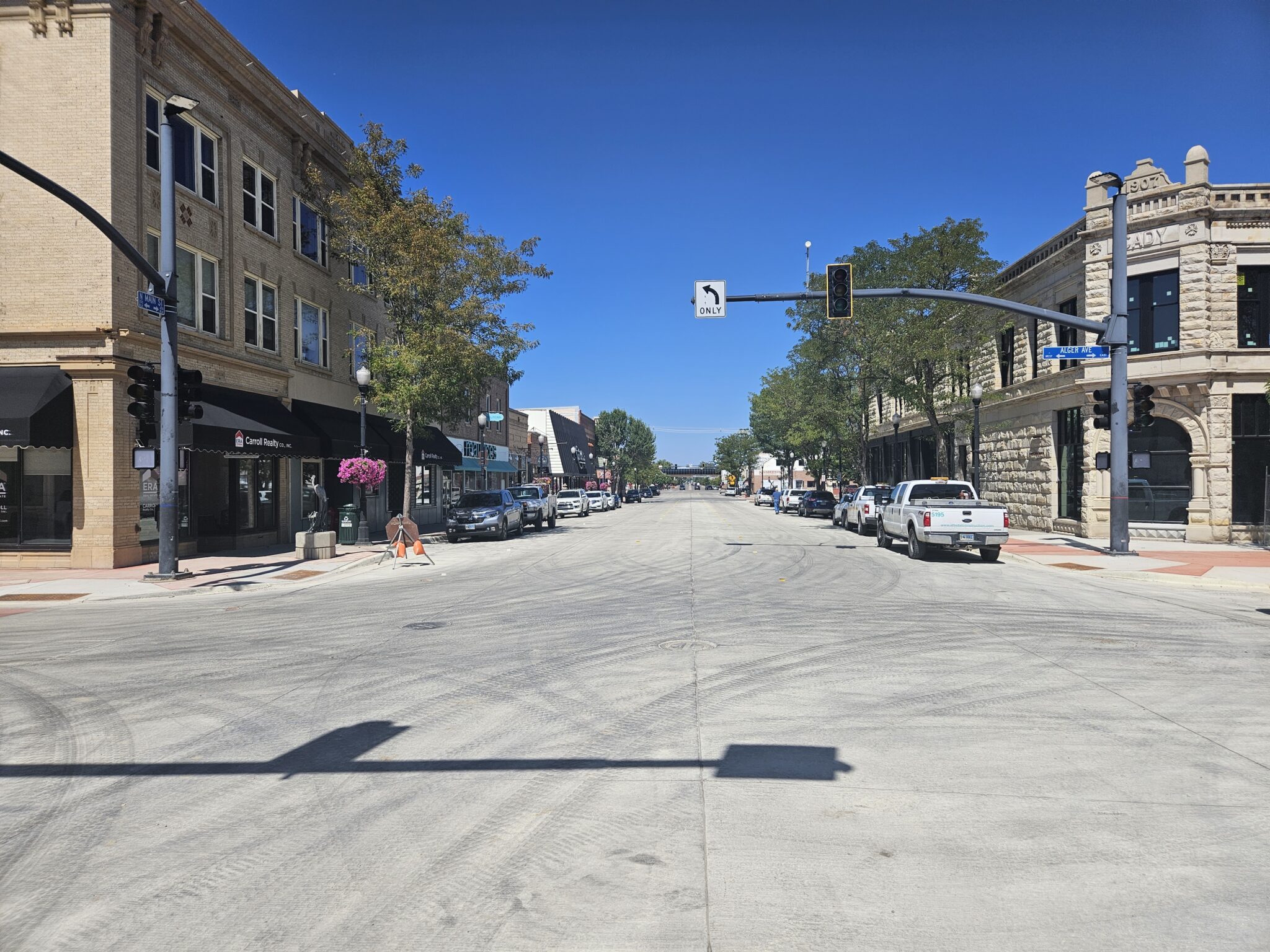 Businesses On The Front End Of Downtown Main Street Construction Seeing ...