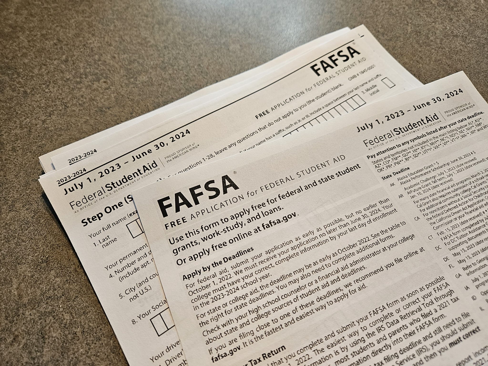 New FAFSA Forms Will Soon Be Available – Sheridan Media