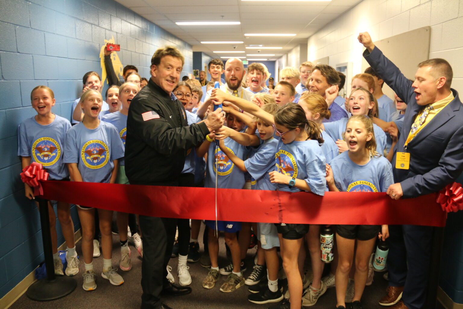 Sheridan Junior High School Celebrates Opening Of New Fitness Center