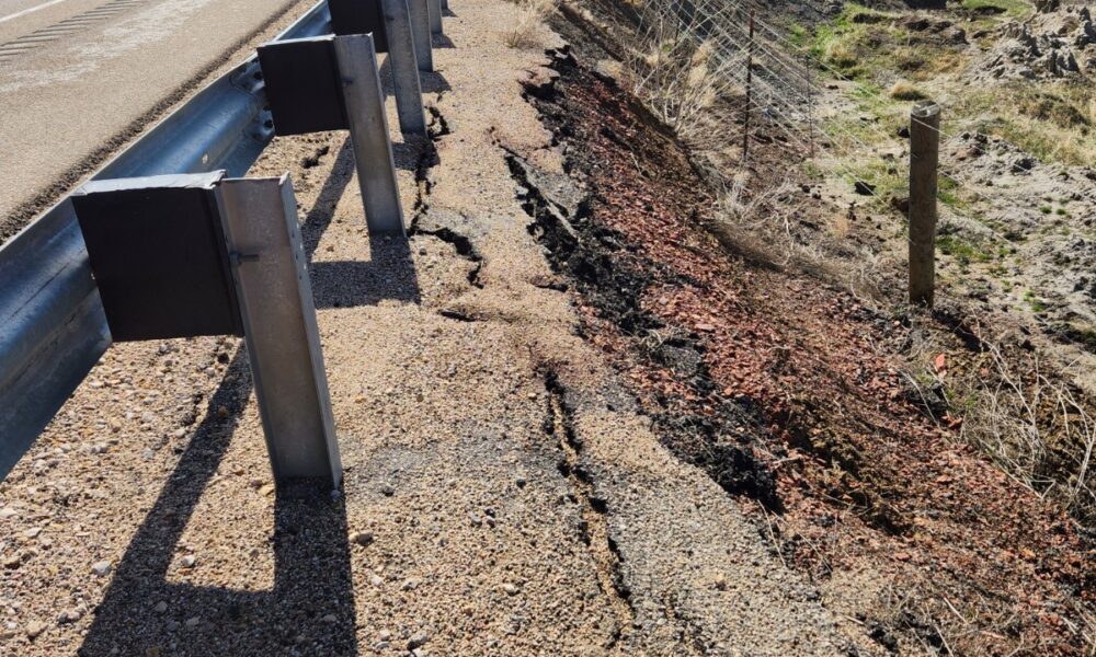 Emergency landslide repairs completed on Interstate 90 west of Sheridan – Sheridan Media