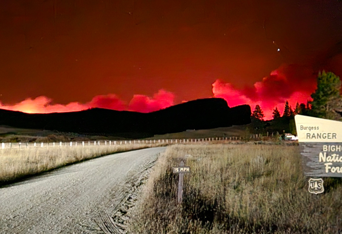 Forest Service photo of Burgess Ranger Station