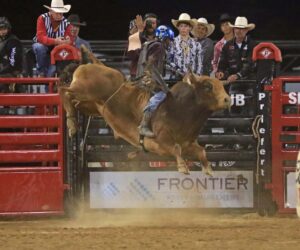Patriot Night WYO Rodeo Bull Riding