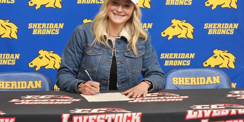 Natalee Herbst Of Sheridan HS To Attend Casper College For Livestock Judging