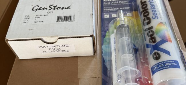 Colorant and Paintable Caulk with Stain