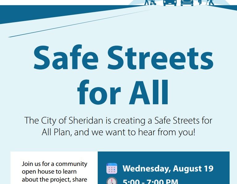 Safe Streets for All Open House: Aug. 19